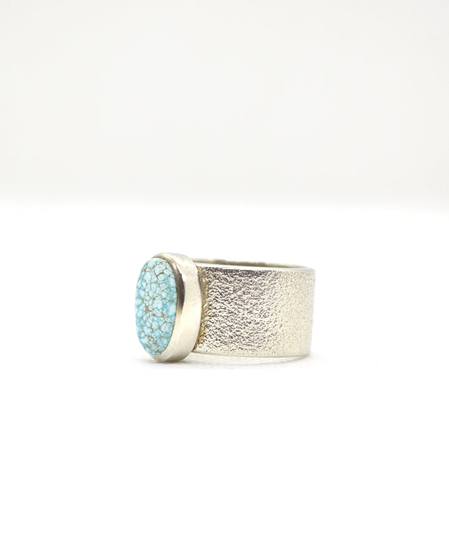 DARRYL DEAN BEGAY / NUMBER 8 TURQUOISE RING