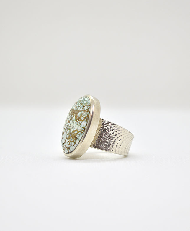 DARRYL BEGAY / CARICO LAKE TURQUOISE RING