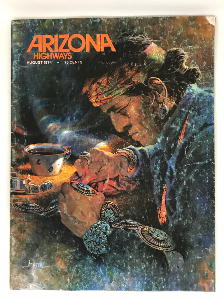 Arizona Highways インディアンジュエリー特集 洋書 ロロマ ホピ