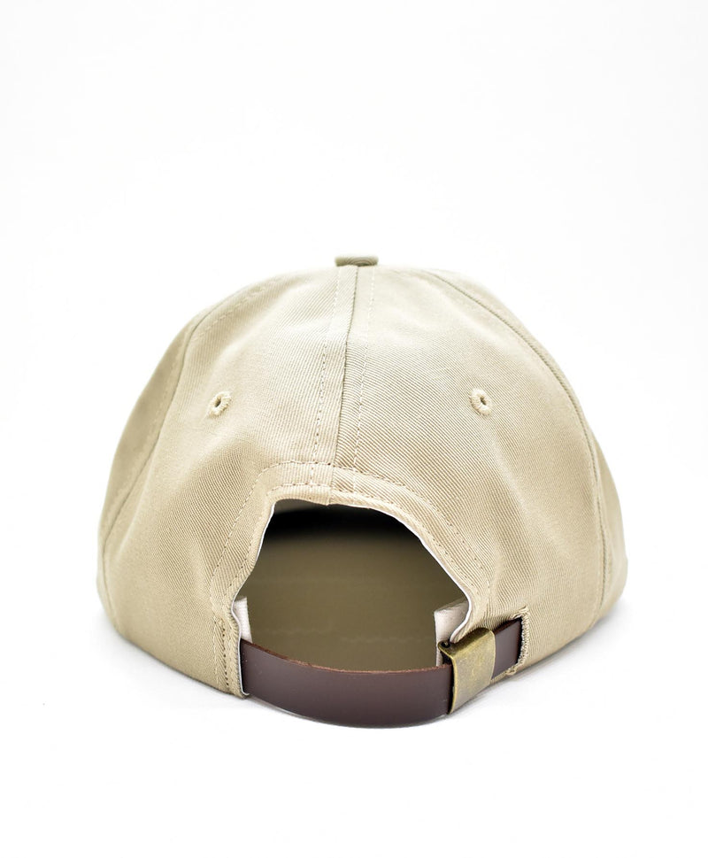 UNIONWEAR / Brushed Cotton Leather Dad Cap / 6 Panel