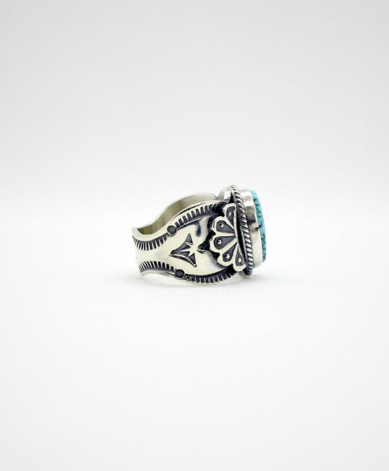 SUNSHINE REEVES / KINGMAN TURQUOISE RING 