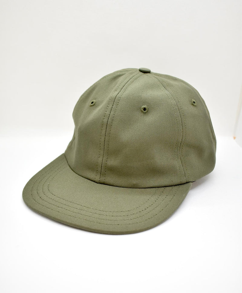 UNIONWEAR / Brushed Cotton Leather Dad Cap / 6 Panel