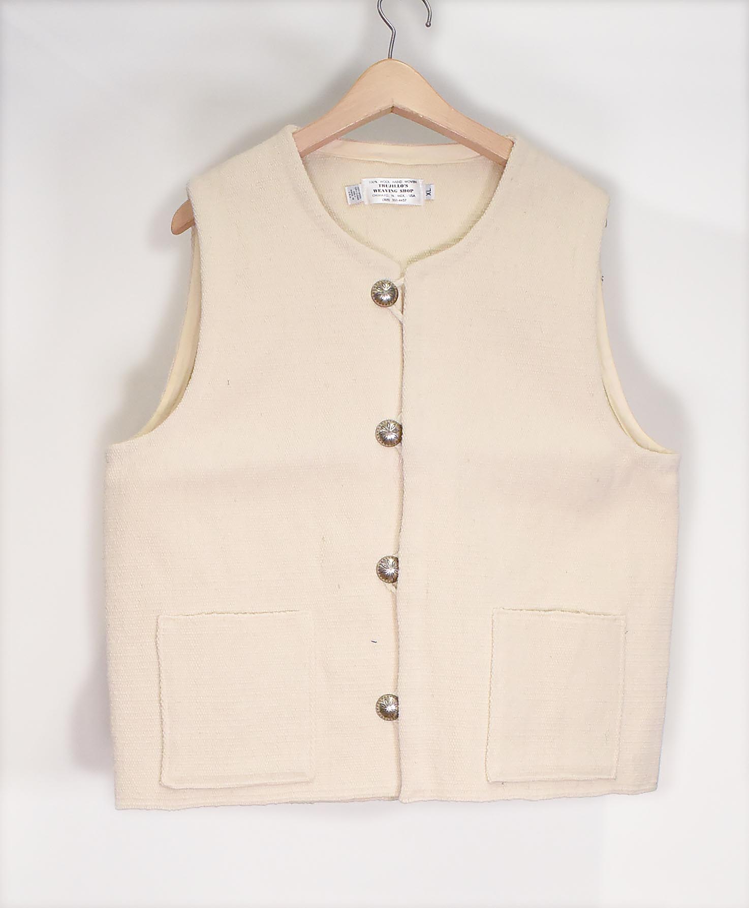 TRUJILLO'S / VEST SOLID Round 4-Button – CORNERSTORE