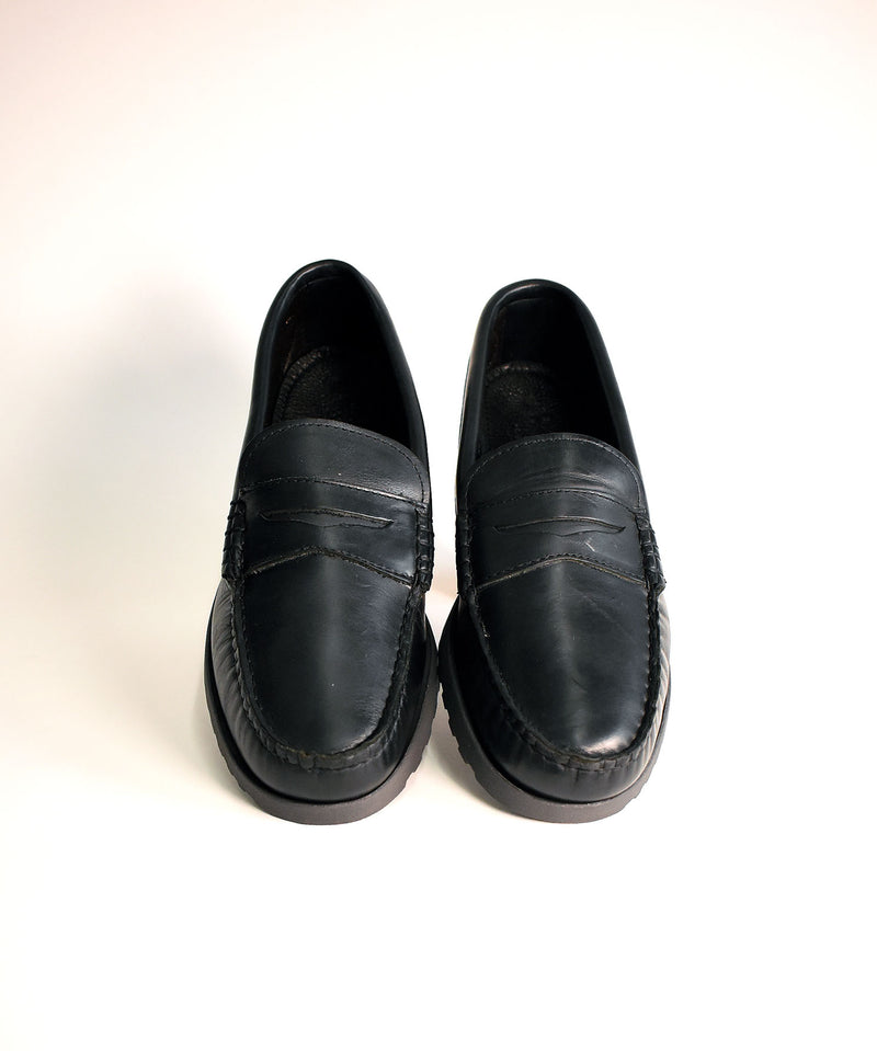QUODDY TRAIL MOCCASIN / SPORTS PENNY LOAFER / BLACK CXL